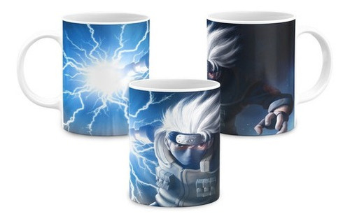 Caneca Cerâmica Kakashi - Naruto Shippuden