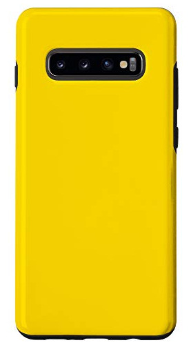 Funda Para Galaxy S10+ Dorado Amarillo