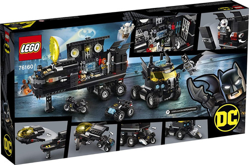 Lego Batman 76160 Bati-base Móvil Tráiler Y 4 Vehículos Cf | Envío gratis