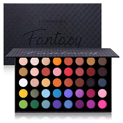 Paleta De Maquillaje Sombra De Ojos 40 Colores Metalicos