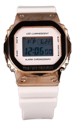 Reloj Deportivo Impermeable Con Correa Led De Poliuretano Y