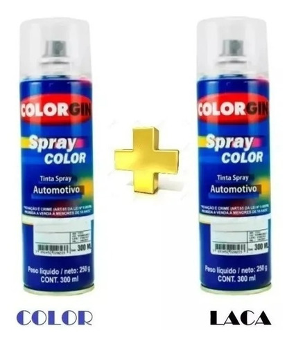 Pintura Aerosoll Auto Retoque Bicapa Color Kit Brillante