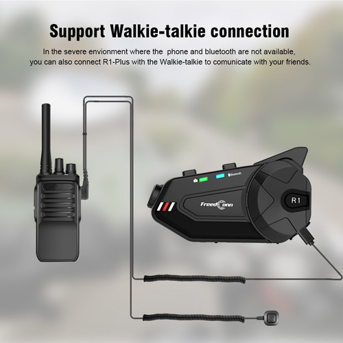 ¡ Intercomunicador Bluetooth Con Cámara Y Grabadora De