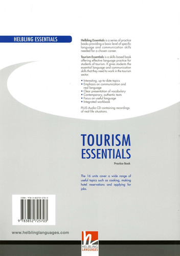 Tourism Essential  -  Student's Book W/audio Cd Kel Edicione