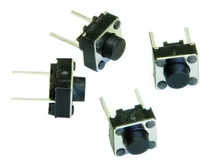 Comprar 50 Boton Push Button 6x6x5mm De 2 Pines Normalmente Abierto