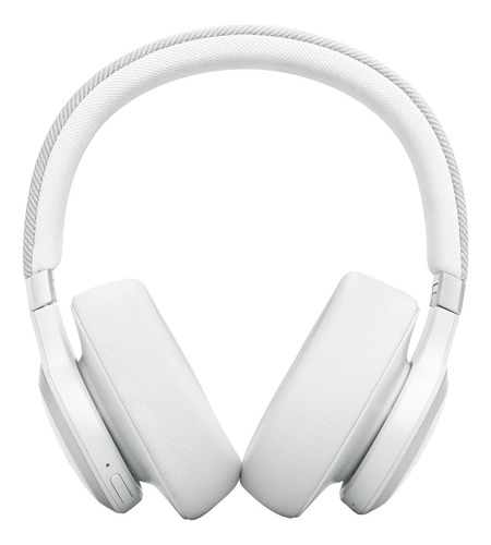Auriculares Inalámbricos Jbl Live 770nc Con Funda Blanca