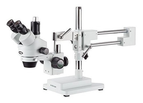 Microscopio De Zoom Estéreo Trinocular Profesional Amscope S