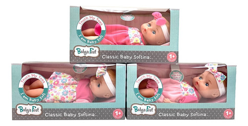 Bebote Muñeca Baby First 30 Cm Clasica Softina