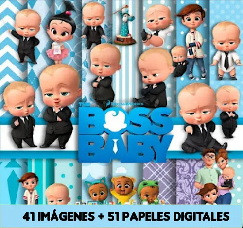 Baby Boss -pack De Imágenes Digitales Png Y Papeles