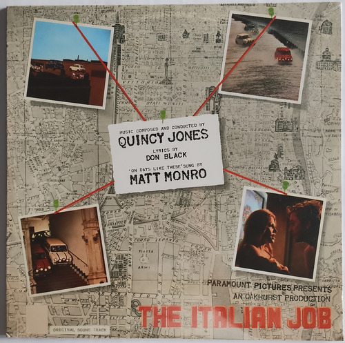 Lp - The Italian Job - Quincy Jones - Importado - Lacrado
