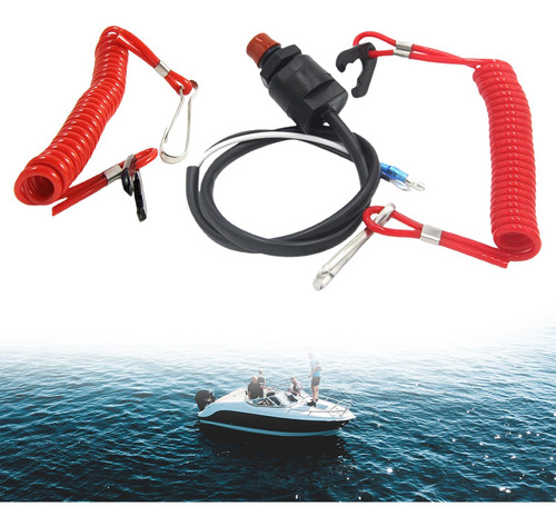 Juego De Interruptores De Parada De Motor De Barco Fácil De