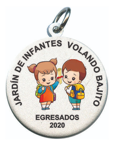 Souvenir Egresados Jardin  Pack 25 Unidades