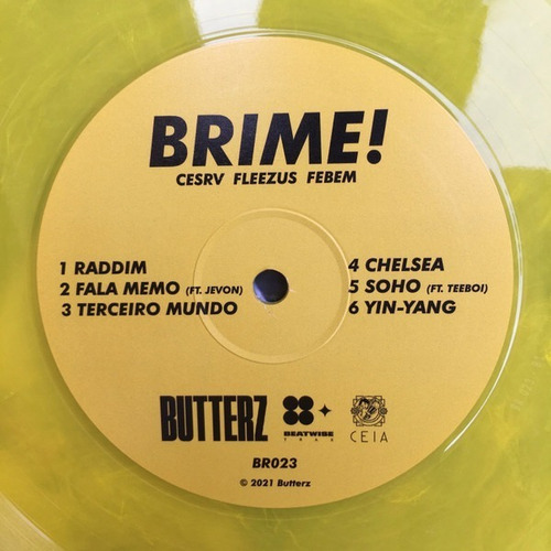Lp Febem - Brime (vinil Amarelo Importado Butterz)