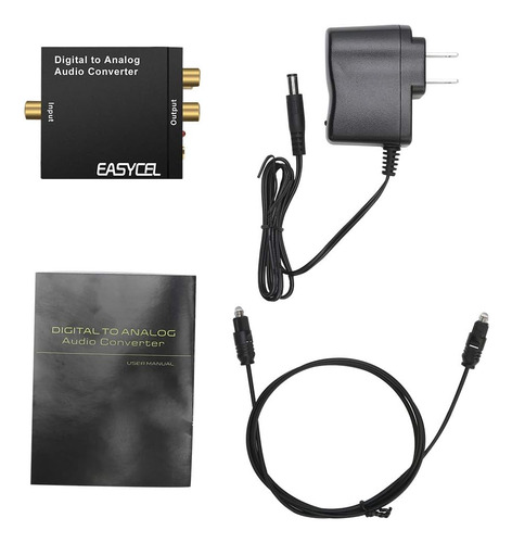 Easycel Audio Digital To Analog Converter Dac With 3.5mm ...