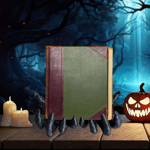 Soporte Para Libros De Resina Con Forma De Bruja Y Soporte P