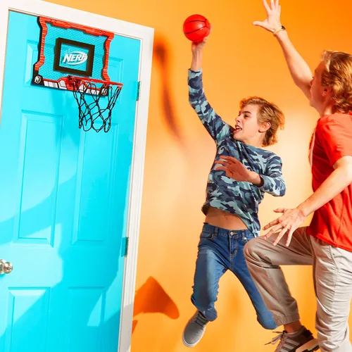 Nerf Juego De Aro De Baloncesto - Mini Aro Profesional Con M