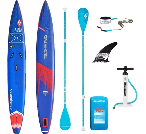 Tabla Stand Up Paddle Sup Aquatone Race Ocean 14' New - Full