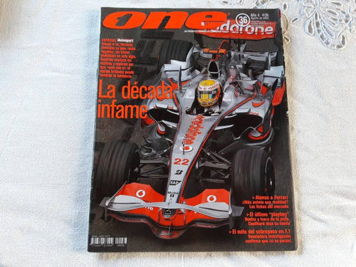 Revista One N° 33 Agosto 2008 Alonso A Ferrari 