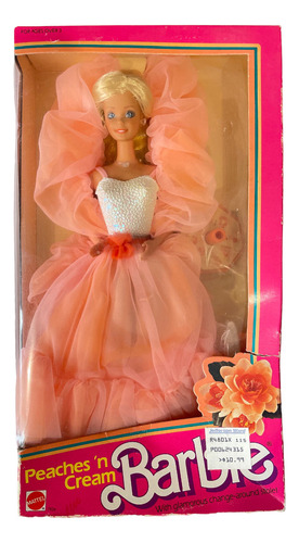 Barbie Peaches 'n Cream Muñeca Vintage 1984 En Caja Original (Usado)