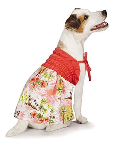 Canina Casual Hawaiana Brisa Perro Vestido