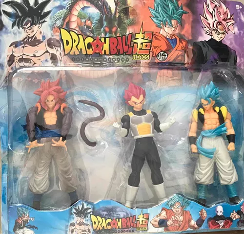 Dragon Ball Boneco Goku Vegeta Majin Boo Freeza Gohan Gotenks Broly Action  Figure Miniaturas Dragonball - Escorrega o Preço