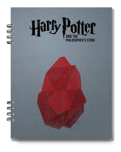 Imagen 3 de 6 de Bitácora Bond Harry Potter Carta 100 Hojas Bond 75 Grs