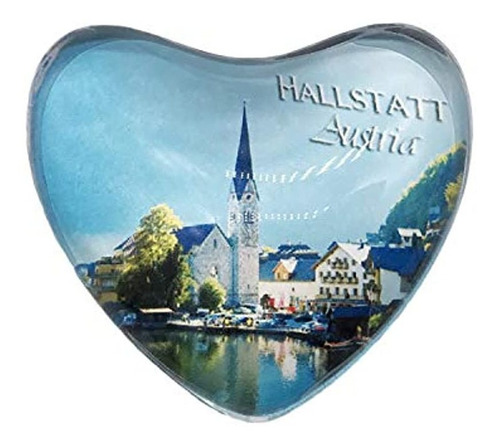 Imán De Cristal Para Nevera En 3d, Hallstatt Austria