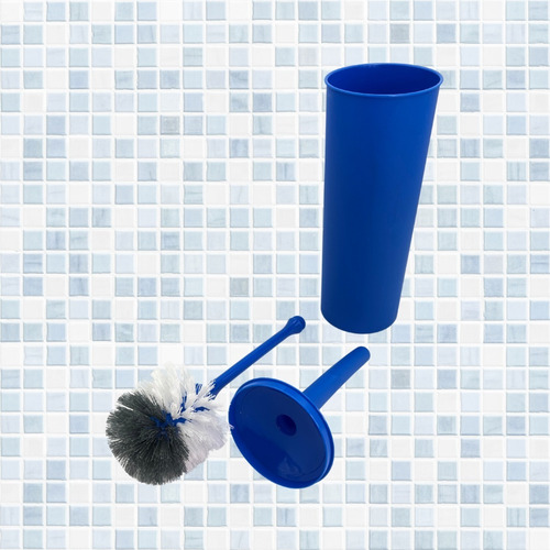 Imagen 4 de 8 de Escobilla De Baño Cepillo De Diferentes Colores Con Soporte