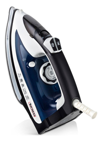 Imagen 4 de 10 de Plancha A Vapor 2200 W Blanco/azul Thomas Modelo Th-7170