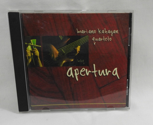 Mariano Kahayan Quarteto Apertura Cd 
