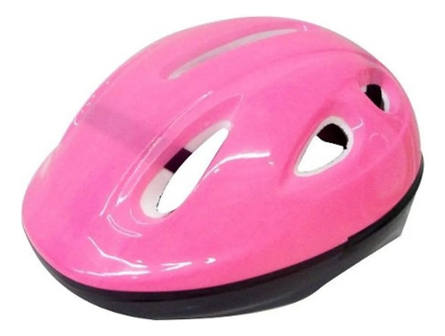 Casco Proteccion Infantil Niños Bicicleta Skate Rollers 317 Color Rosa Talle Único