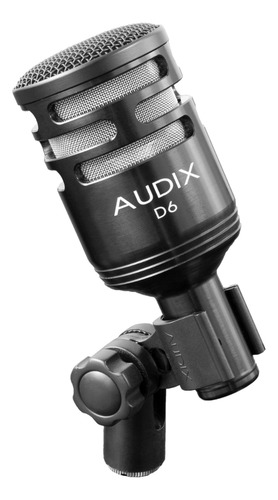 Pacote de microfone de bateria Audix Dp7 de 7 peças, cor preta