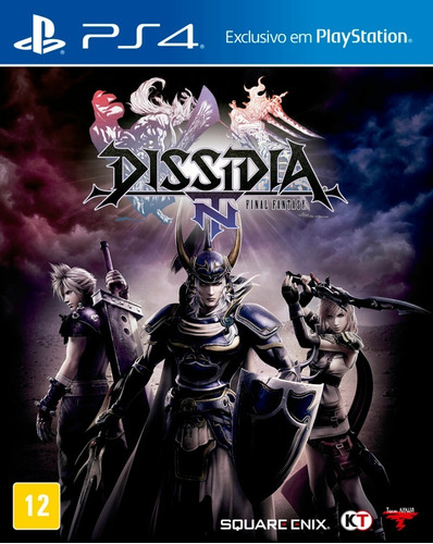 Dissidia Final Fantasy Ps4 Mídia Física Lacrado + Garantia