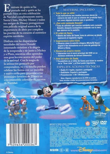 Mickey Y Sus Amigos Juntos Otra Navidad Disney Pelicula Dvd