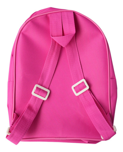 Mochila Infantil Para Jardin Nena Nene Colores Lisos Color Fucsia Diseño De La Tela Lisa
