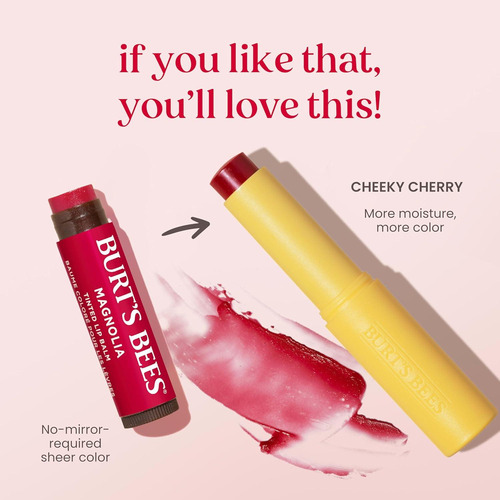 Bálsamo Labial Tinteado Burt's Bees Cereza Traviesa 4.5g