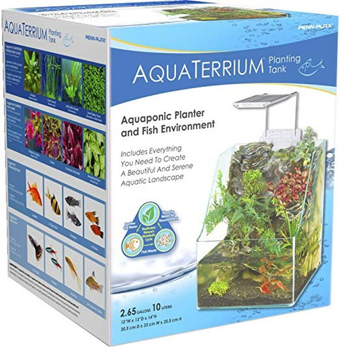 Penn Plax Presenta El Tanque De Siembra Aquaterrium - Crecen