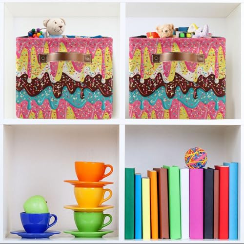 Canasta De Almacenamiento Rectangular Para Helados Organizad