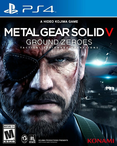 Metal Gear Solid V Ground Zeroes  Ps4 Fisico/ Mipowerdestiny