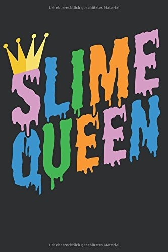 Slime Queen Girls Cuaderno Diario 110 Paginas Alineadas Edic