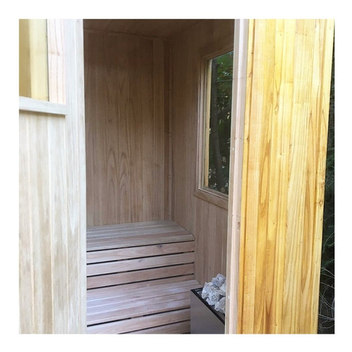 Imagen 4 de 7 de Sauna De Madera Seco 1/2 Personas Oferta!!!