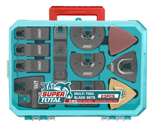Set 23 Accesorios Total Para Sierra Multifunción Oscilante
