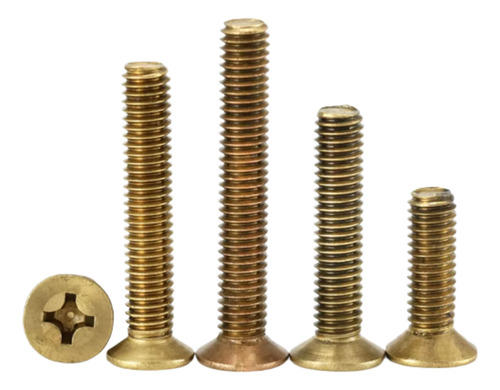 Parafuso Chata Phillips Bicromatizado M3 X 12 Mm - 250