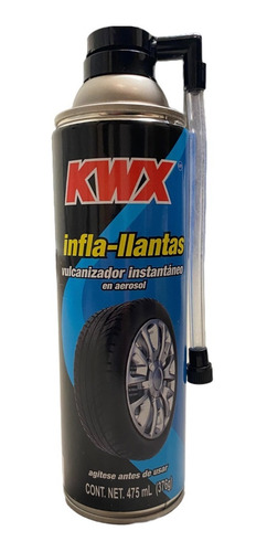Infla Llantas Vulcanizador Instantaneo 376 Gramos