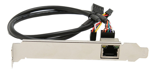 Tarjeta M.2 Pci E Gigabit Ethernet De 1000 Mbps  Color Dorad