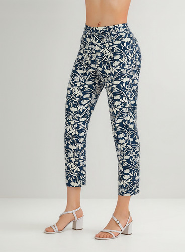 Pantalón Mujer Multicolor Estampado 964-55