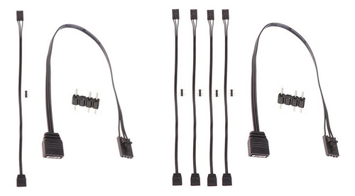 Fweaad Adaptador Corsair Rgb De 4 Pines A Argb Estándar De