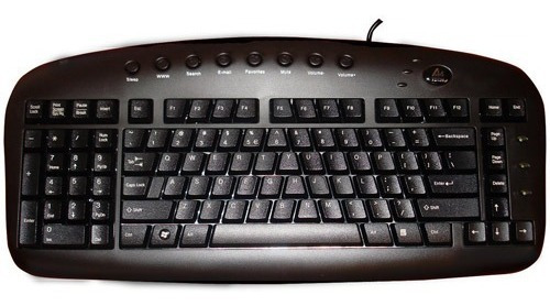 Teclado Ergonómico Usb Para Zurdo Ergoguys Con Cable