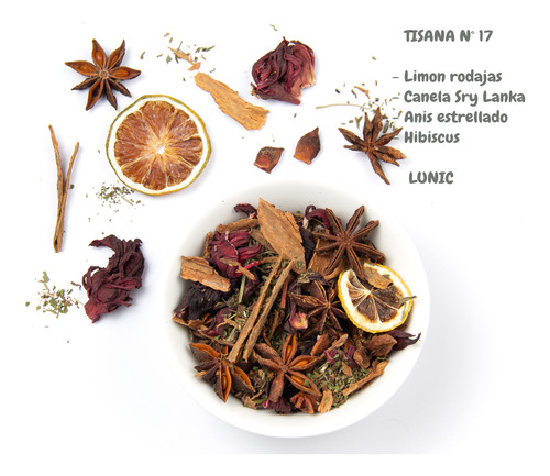 Tisana Relajante (ingredientes Descripción) X 1kg