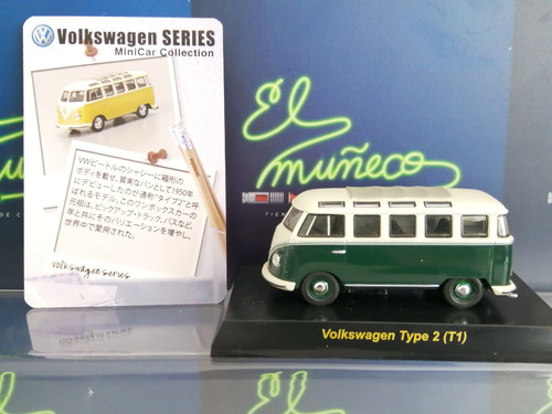 Auto Escala 1/64 Kyosho Volkswagen Type 2 T1 Emp64 Empautoc